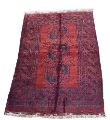 Lot 688 - Afghan rug