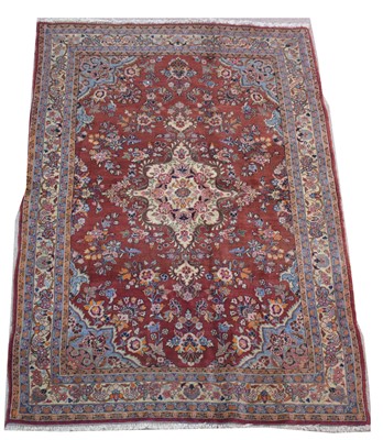 Lot 694 - Sarough rug