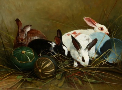 Lot 407 - Giovanni Sanvitale - oil.