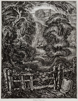 Lot 454 - Robin Tanner - etching.