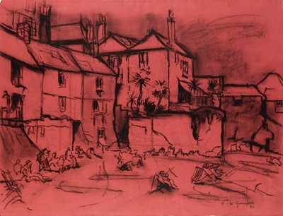 Lot 312 - Thomas McGuinness - watercolour.