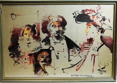 Lot 237 - Antoni Sulek - gouache.