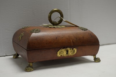 Lot 254 - Regency sewing box