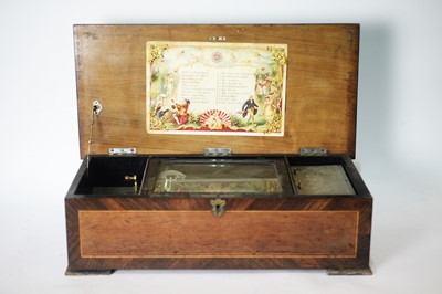 Lot 801 - Swiss Musical box