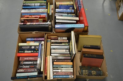 Lot 224 - Five boxes of mixed books