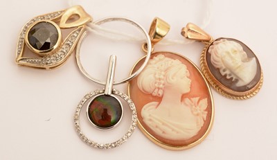 Lot 111 - Four pendants