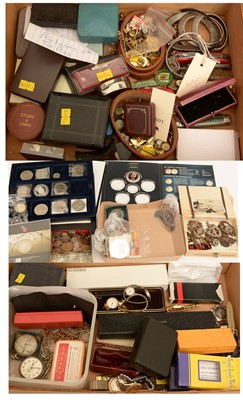 Lot 197 - Watches, Cufflinks and coins