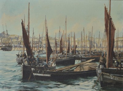 Lot 871 - Geoffrey Huband - oil on canvas board