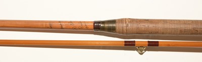 Lot 734 - Hardy Bros. spinning rod.