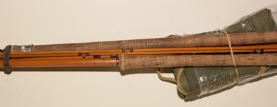 Lot 737 - Rare Hardy No. 3 Wanless Lite Line fishing rod.