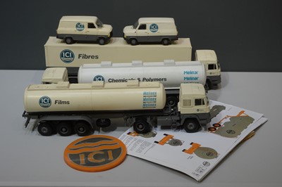 Lot 1273 - ICI models and ephemera.