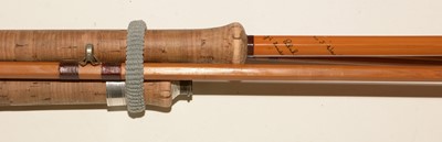 Lot 739 - A rare Hardy No. 3 fishing rod.
