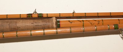 Lot 742 - Hardy Bros. of Alnwick: a three-piece steel...