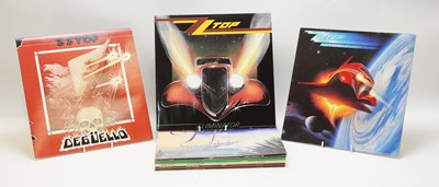 Lot 863 - ZZ Top LPs