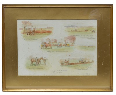 Lot 483 - Alfred Grenfell Haigh - watercolour.