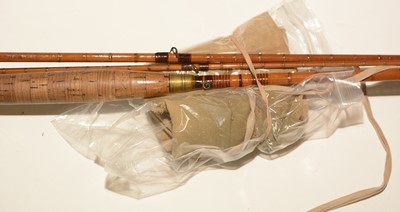 Lot 709 - W.J. Cummins fishing rod.