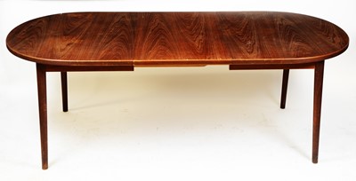 Lot 95 - Nils Jonsson for Troeds - mid Century teak dining table