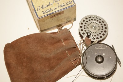 Lot 726 - Hardy St. Andrew reel and spool.