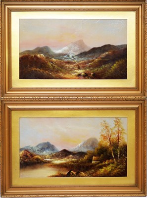 Lot 533 - Style of Daniel Sherrin - oil.