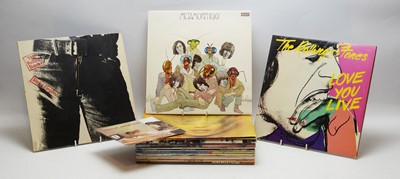 Lot 889 - Rolling Stones and associated LPs and singles