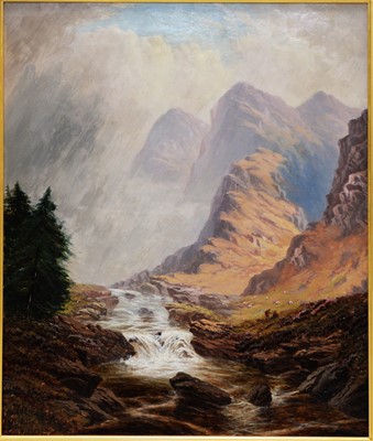 Lot 545 - Richard William Halfnight - oil.