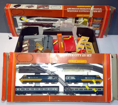 Lot 1131 - Hornby (Margate) OO Gauge train sets etc.