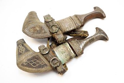 Lot 711 - Three 19th Century jambiyas
