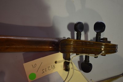 Lot 722 - 19th Century German Violin