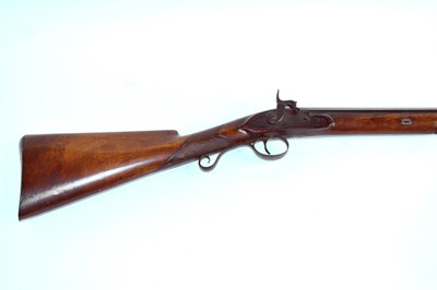 Lot 1086 - A 14 bore percussion fowling piece