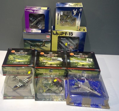 Lot 1232 - Corgi, Sky Guardians and other model aircraft.