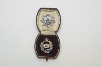 Lot 1031 - Sweetheart brooches