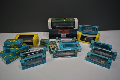 Lot 1186 - Triang Minic model ships and other items