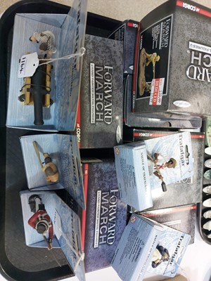 Lot 1164 - Corgi Forward March figures and Trafalgar figures.