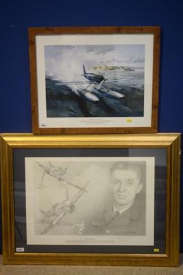Lot 1081 - Two Aviation prints