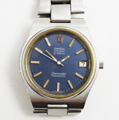 Lot 244A - Omega Electronic F300 Hz Seamaster Chronometer