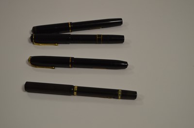 Lot 659 - Four Conway Stewart fountain pens