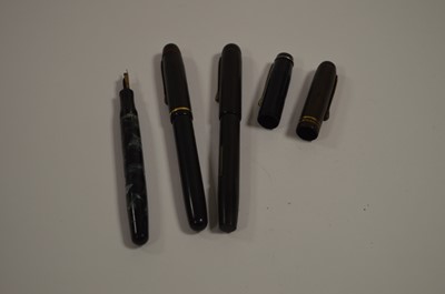 Lot 693 - Two Esterbrook Relief fountain pens and others