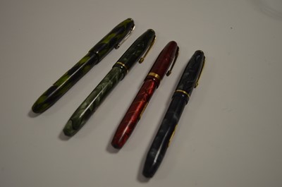 Lot 657 - Four Conway Stewart fountain pens