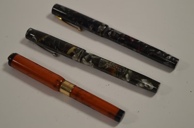 Lot 690 - Three Watermans fountain pens