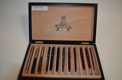 Lot 691 - Twelve Parker fountain pens
