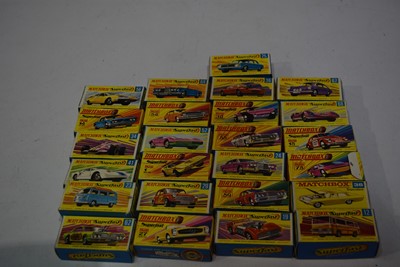 Lot 1238 - Matchbox Superfast vehicles.