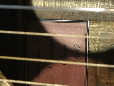 Lot 736 - Francisco Pau Spanish guitar