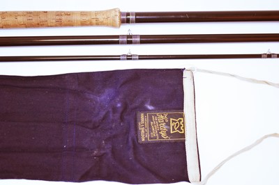 Lot 765 - Hardys three-piece rod and slip.