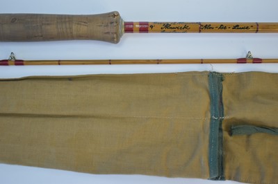 Lot 766 - Grey's of Alnwick two-piece rod and slip.