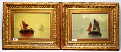 Lot 829 - British School c.1900 - oils.