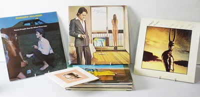 Lot 916 - Robert Palmer LPs and singles
