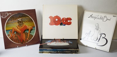 Lot 918 - 10cc and Average White Band LPs