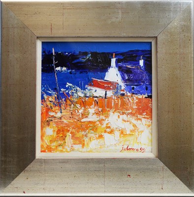 Lot 245 - "Jolomo" John Lowrie Morrison - oil.