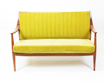 Lot 75 - Mid Century teak settee
