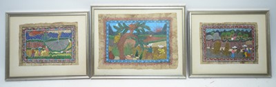 Lot 327 - 20th Century Latin-American School - gouache